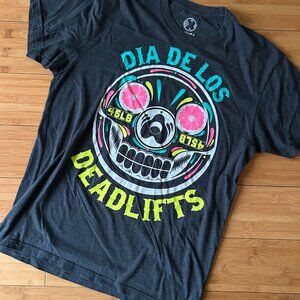Vintage Project X Dia De Los Deadlift Gym T-shirt